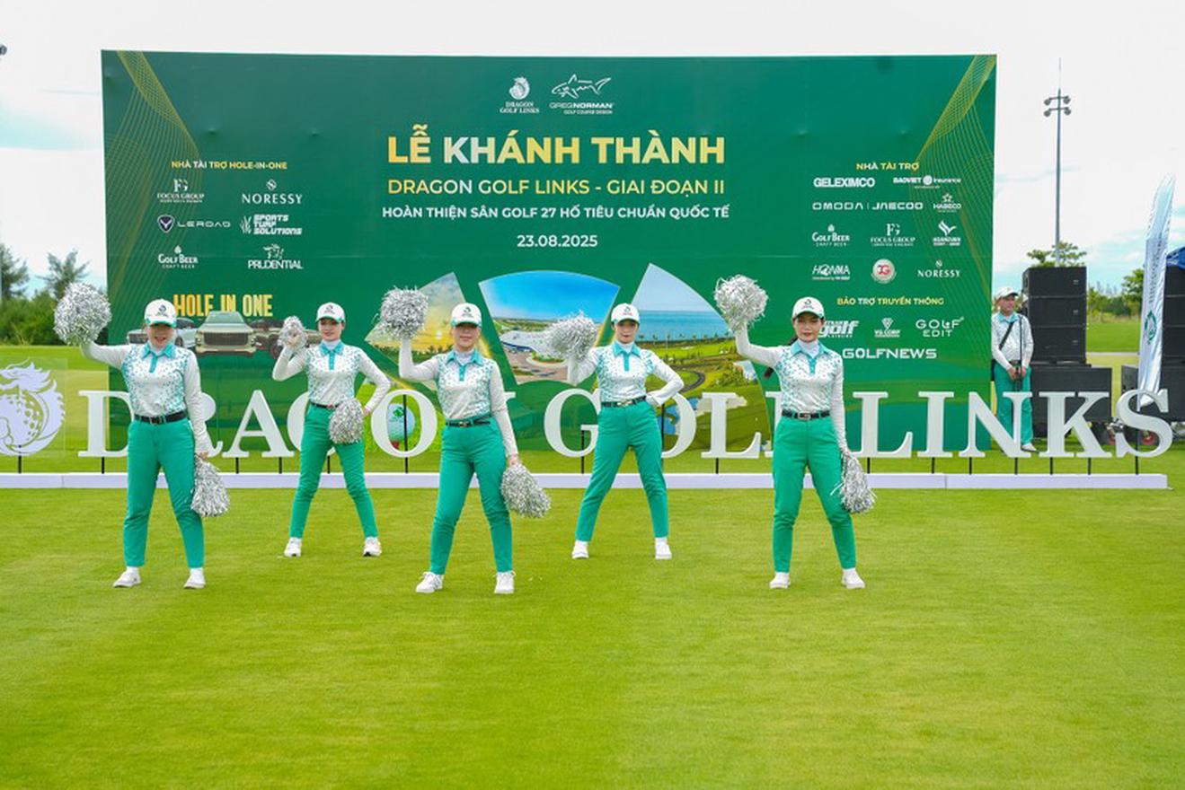 Dragon Golf Links chính thức hoàn thiện 27 hồ golf tiêu chuẩn quốc tế